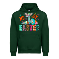Forest Green My 1st Easter Urban Hoodie - CowhideDigitalArt