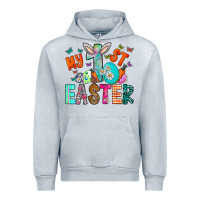 Heather Grey My 1st Easter Urban Hoodie - CowhideDigitalArt