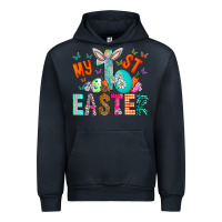Navy My 1st Easter Urban Hoodie - CowhideDigitalArt