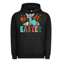 Pigment Black My 1st Easter Urban Hoodie - CowhideDigitalArt