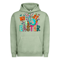 Pigment Oil Green My 1st Easter Urban Hoodie - CowhideDigitalArt