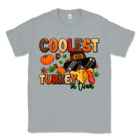 Heather Grey coolest turkey in town Classic Tee - MaliasSmallBusiness