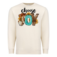 Sandshell Western Choose Joy Premium Sweatshirt - FaDigitalArtStudio