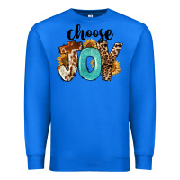 True Royal Western Choose Joy Premium Sweatshirt - FaDigitalArtStudio