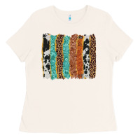 Bone western brushstroke Ladies Tee - AdoDesignShop