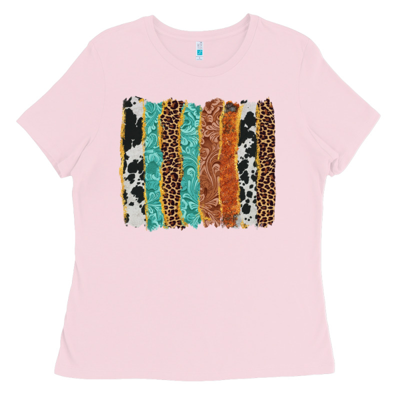 Western Brushstroke Ladies Tee by AdoDesignShop | Teevron
