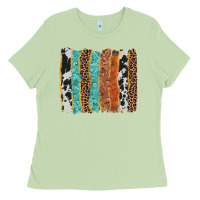 Matcha western brushstroke Ladies Tee - AdoDesignShop