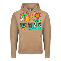 Vintage Coffee hello kindergarten Vintage Hoodie - NancyCooperArtShop