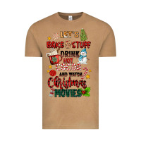 Vintage Camel let's bake stuff drink hot cocoa and watch christm Vintage Tee - MaliasSmallBusiness