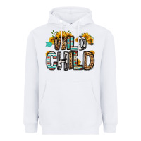 White wild child Heavyweight Hoodie - OliviaCreatesArt