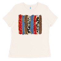 Bone western brushstroke Ladies Tee - AdoDesignShop