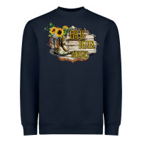 Navy life is better in boots Heavyweight Sweatshirt - Bettercallsaul