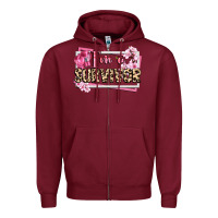 Burgundy im a survivor cancer awareness Zipper Hoodie - CowGirlArtShop