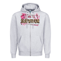 Heather Grey im a survivor cancer awareness Zipper Hoodie - CowGirlArtShop