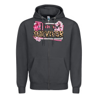 Smoke im a survivor cancer awareness Zipper Hoodie - CowGirlArtShop