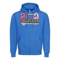 True Royal im a survivor cancer awareness Zipper Hoodie - CowGirlArtShop