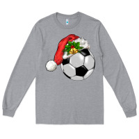 Heather Grey Christmas sports Long Sleeve Tee - BarkalooDesign
