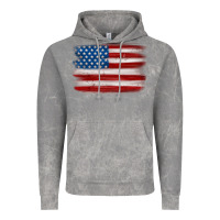 Cloud Rock american flag distressed background Vintage Hoodie - MaliasSmallBusiness