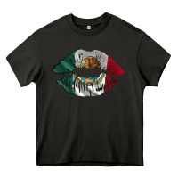 Asphalt mexico lips Heavy Core Tee - AdoDesignShop