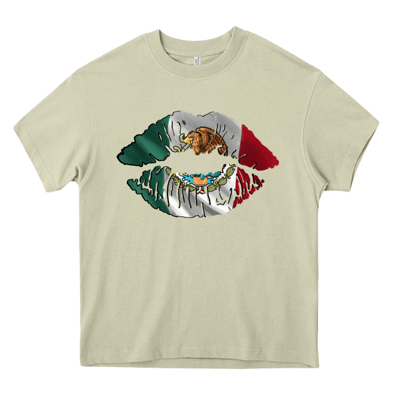 Mexico Lips Heavy Core Tee by AdoDesignShop | Teevron