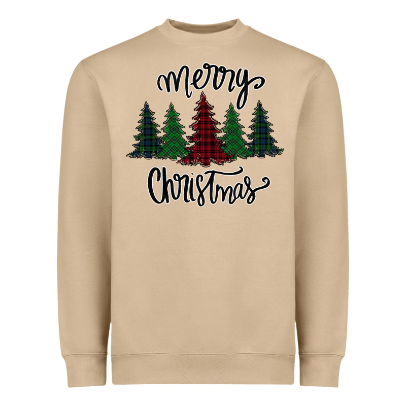Merry Christmas Trees Heavyweight Sweatshirt by Bettercallsaul | Teevron