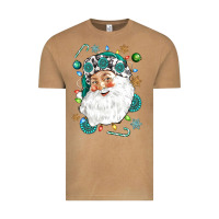 Vintage Camel Western Santa Christmas Vintage Tee - NancyCooperArtShop