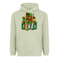 Matcha St. Patrick's Texas map Heavyweight Hoodie - OliviaCreatesArt