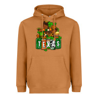 Meerkat St. Patrick's Texas map Heavyweight Hoodie - OliviaCreatesArt