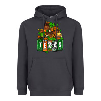 Smoke St. Patrick's Texas map Heavyweight Hoodie - OliviaCreatesArt