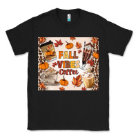 Black fall vibes coffee Classic Tee - MaliasSmallBusiness