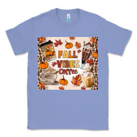 Colony Blue fall vibes coffee Classic Tee - MaliasSmallBusiness