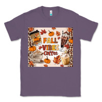 Lavender fall vibes coffee Classic Tee - MaliasSmallBusiness