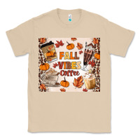 Mushroom fall vibes coffee Classic Tee - MaliasSmallBusiness