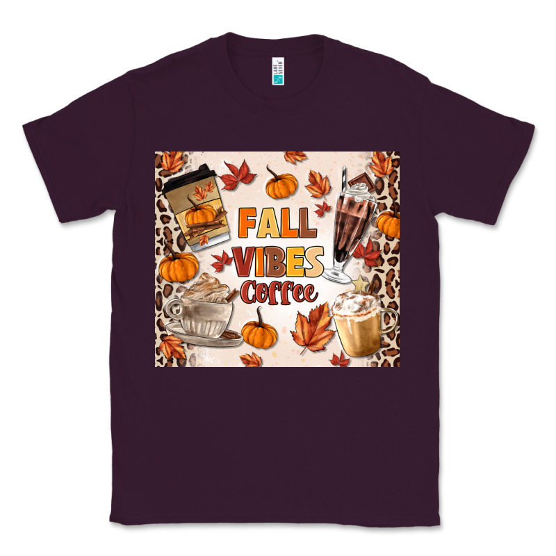 Fall Vibes Coffee Classic Tee by MaliasSmallBusiness | Teevron