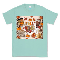 Seafoam fall vibes coffee Classic Tee - MaliasSmallBusiness