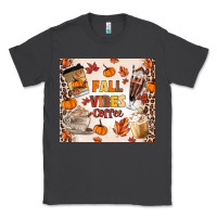 Smoke fall vibes coffee Classic Tee - MaliasSmallBusiness