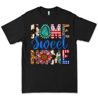 Black Home Sweet Home Premium Tee - LillyAllenDesigns