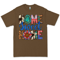Cacao Home Sweet Home Premium Tee - LillyAllenDesigns