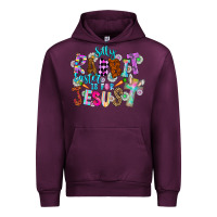 Mauve Wine Silly Rabbit Easter Is For Jesus Urban Hoodie - CowhideDigitalArt