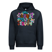 Navy Silly Rabbit Easter Is For Jesus Urban Hoodie - CowhideDigitalArt