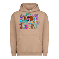 Pigment Burro Silly Rabbit Easter Is For Jesus Urban Hoodie - CowhideDigitalArt