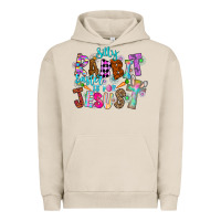 Pigment French Oak Silly Rabbit Easter Is For Jesus Urban Hoodie - CowhideDigitalArt