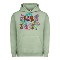 Pigment Oil Green Silly Rabbit Easter Is For Jesus Urban Hoodie - CowhideDigitalArt