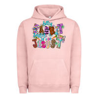 Pigment Salmon Silly Rabbit Easter Is For Jesus Urban Hoodie - CowhideDigitalArt