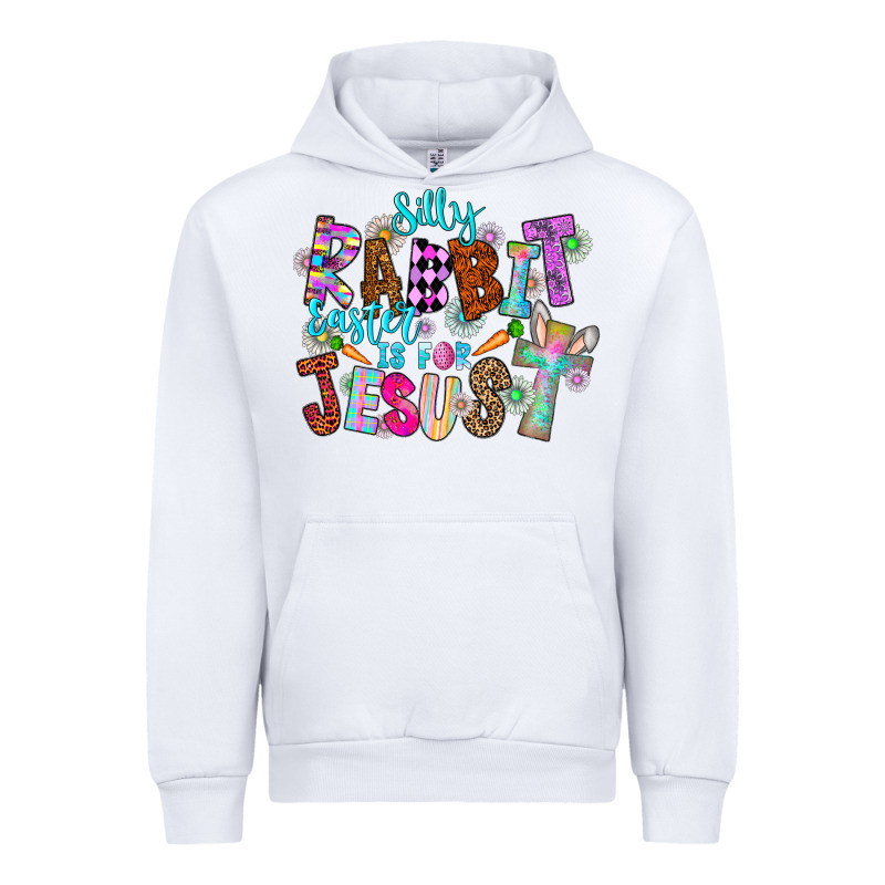 Silly Rabbit Easter Is For Jesus Urban Hoodie by CowhideDigitalArt | Teevron