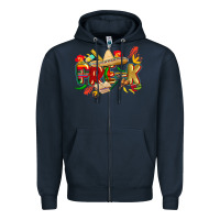 Navy cinco de mayo pre k Zipper Hoodie - CowGirlArtShop