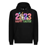 Black 2023 Happy Easter Premium Hoodie - CowGirlArtShop