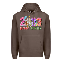 Coffee 2023 Happy Easter Premium Hoodie - CowGirlArtShop