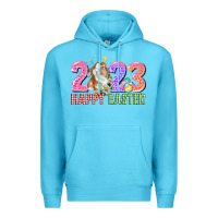 Ocean Blue 2023 Happy Easter Premium Hoodie - CowGirlArtShop