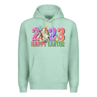 Seafoam 2023 Happy Easter Premium Hoodie - CowGirlArtShop
